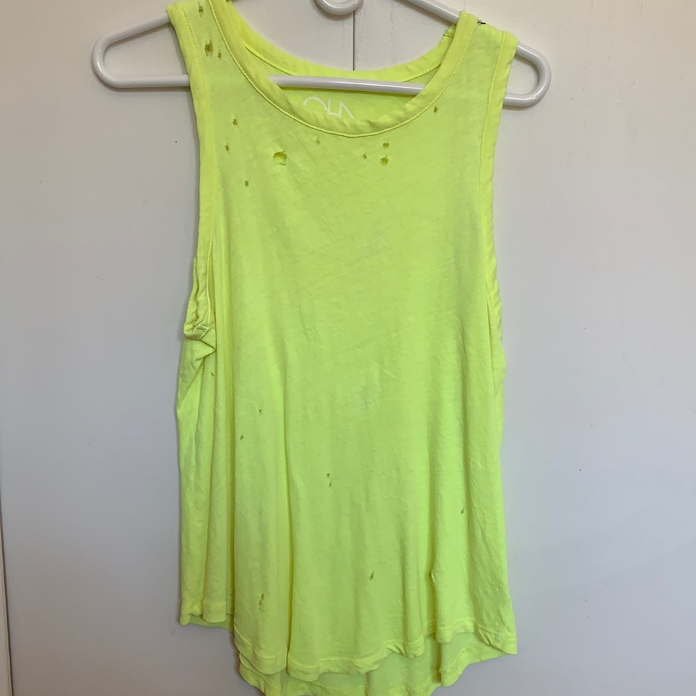Bright tank. Bought at Evereve.